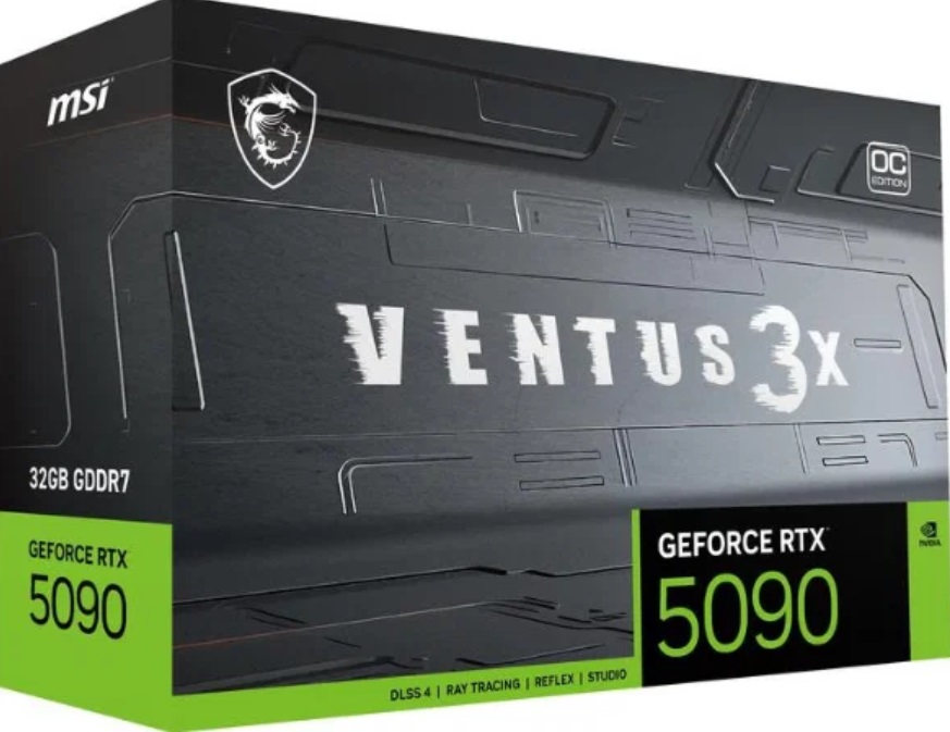 MSI GeForce RTX 5090 VENTUS 3X OC