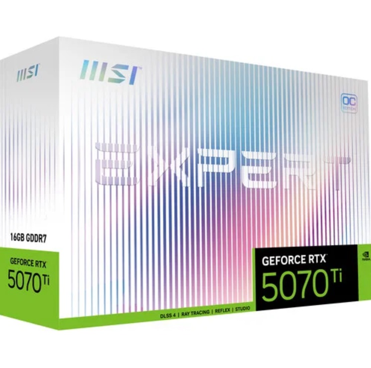 MSI GeForce RTX 5070 Ti EXPERT OC