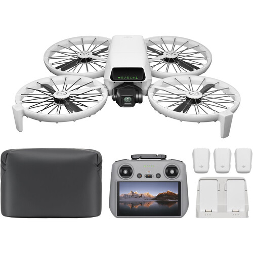 DJI Flip Drone (RC 2 with Fly More Combo)