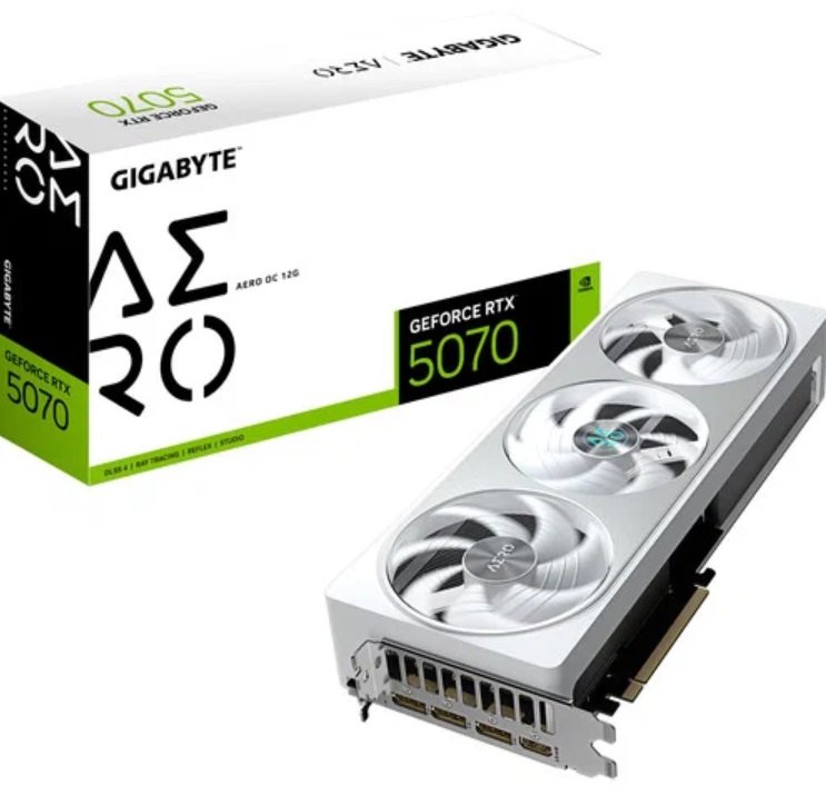 Gigabyte GeForce RTX 5070 AERO OC